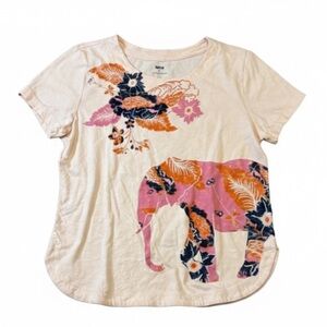 Maeve by Anthropologie Elephant Graphic Tee